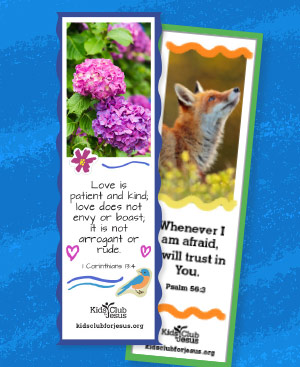 Scripture Bookmarks Craft