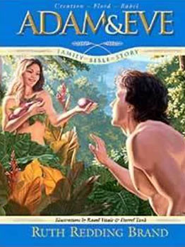Adam and Eve story book image