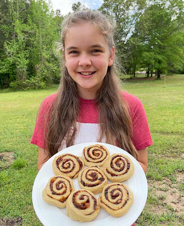 Apricot Pinwheel pastries image