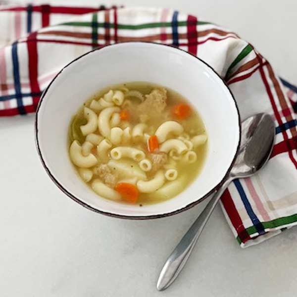 Anna 12 made the chicken noodle soup image