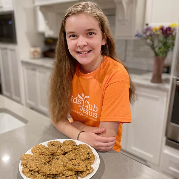 Anna 12 made the Craisin Raisin Cookies image