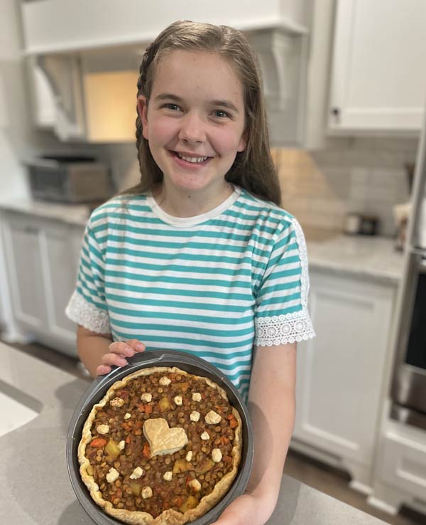 Curried Lentil Pies image