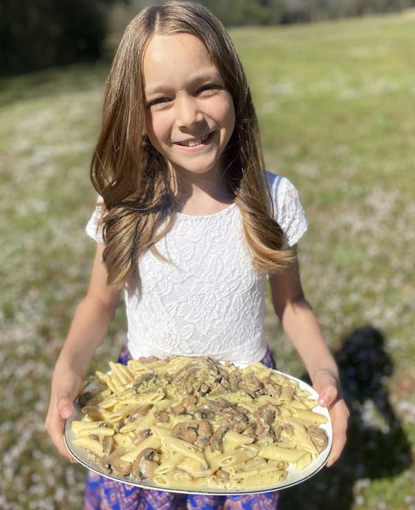 Estera 9 made the Portobella Mushroom Penne Pasta image