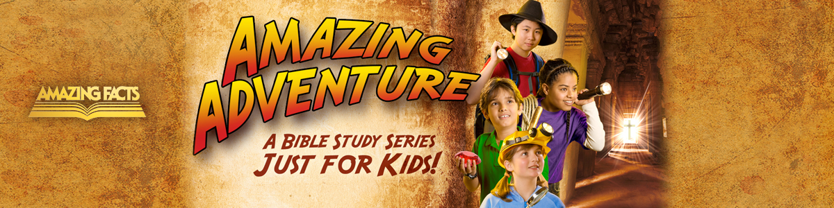 Amazing Adventure Bible Study for kids header