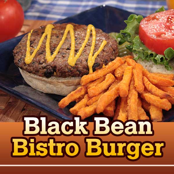 Black Bean Bistro BUrger recipe image