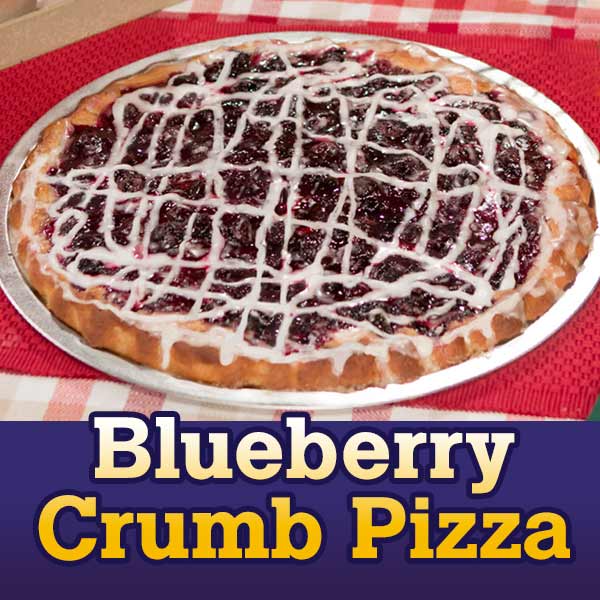 Blueberry Crumb Pizza recipe image