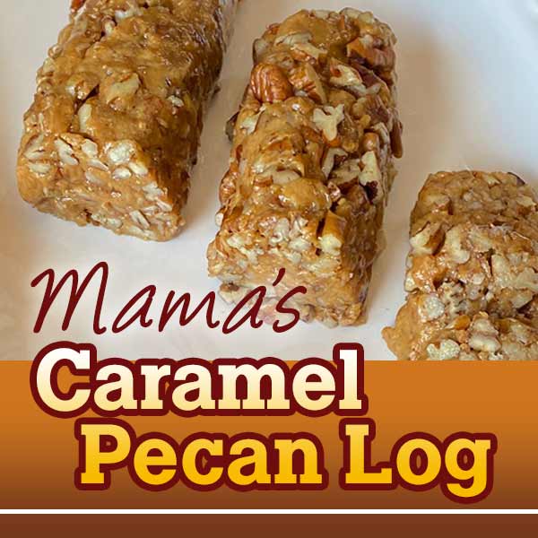 Caramel Pecan Log image