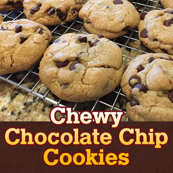 Chewy Chocolate Chip Cookies  recipe image