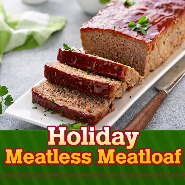 Holiday Meatless Meatloaf recipe image