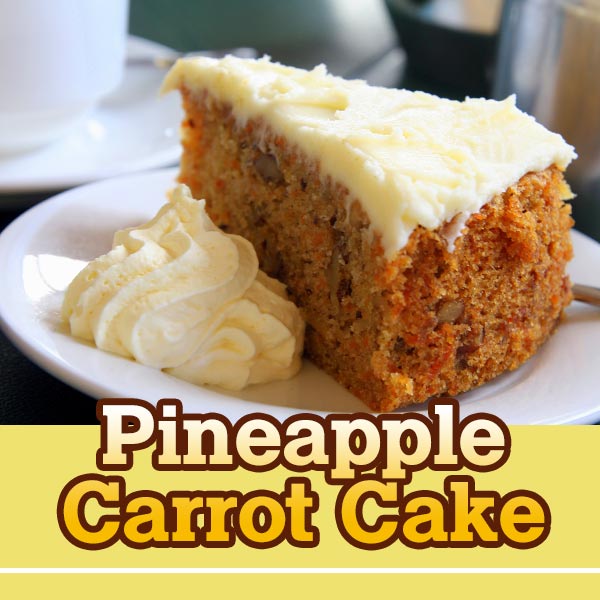 Pineapple Carrot Cake Recipe image