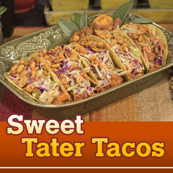 Sweet potato tacos recipe image