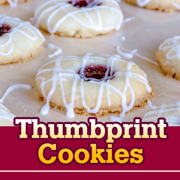 Thumbprint Cookies recipe image