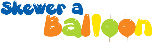 Skewer A Balloon text